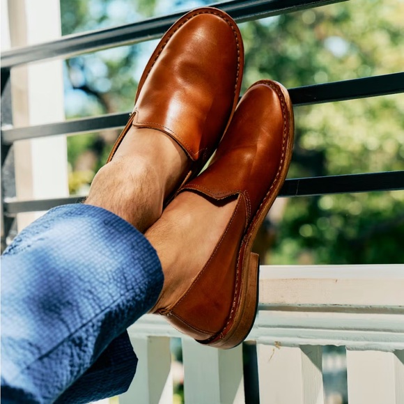 Patnoflex Tan Leather Loafers for Men - Picture 6 of 6